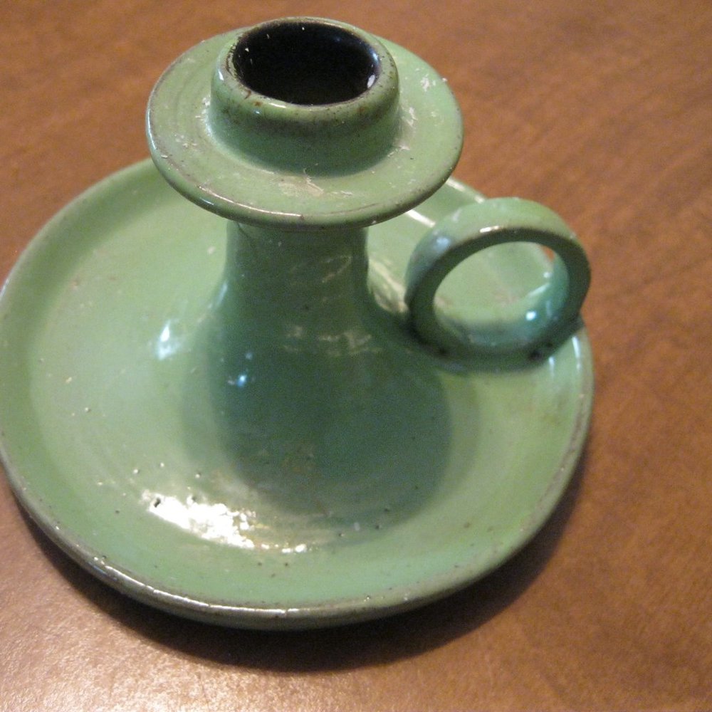 Cherokee Pottery Candle Holder